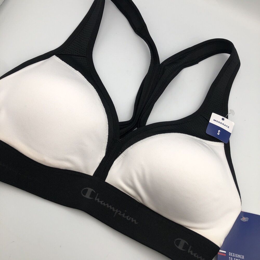 Champion Sports Bra Size Moderate Small Moisture Wicking Minimal Chafing